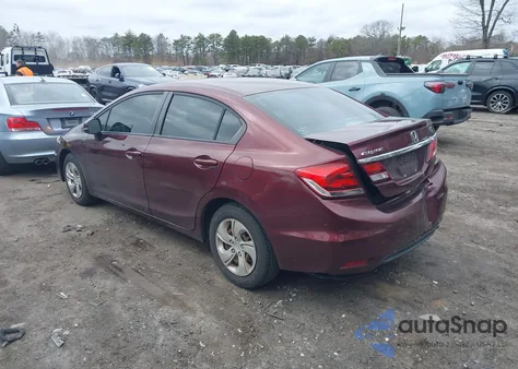 2013 Honda Civic Lx из США, поврежденный, VIN 19XFB2F54DE262460